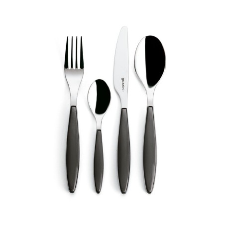 24-Piece Cutlery Set Grey - Feeling