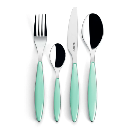 24-Piece Cutlery Set Aqua Green - Feeling