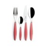 24-Piece Cutlery Set Red - Feeling