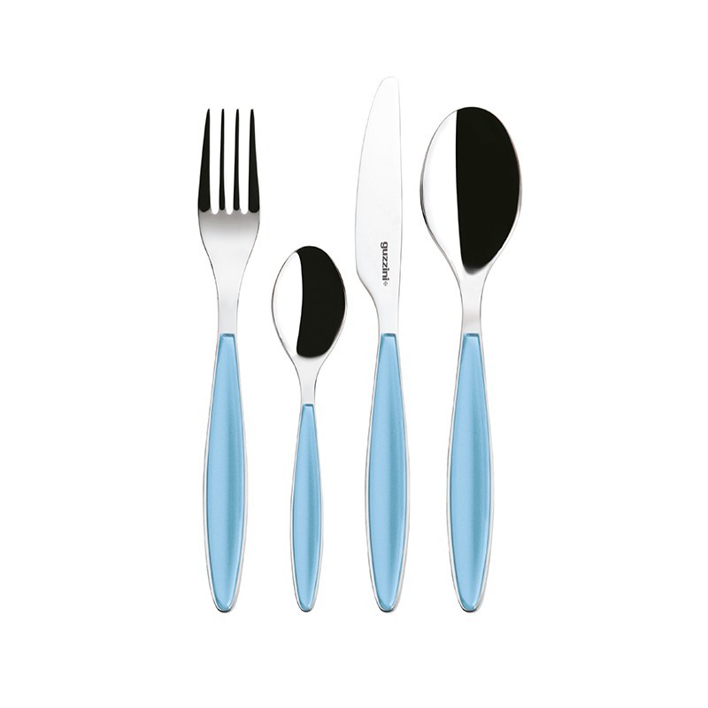 24-Piece Cutlery Set Sea Blue - Feeling 24-Piece Cutlery Set Sea Blue - Feeling