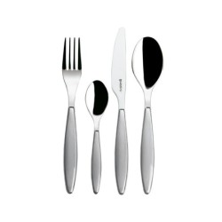 24-Piece Cutlery Set Grey - Feeling