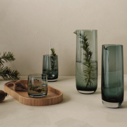 Copo de Vidro Longdrink 400ml Verde - Sarabi