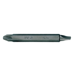Punta Reversibles POZIDRIV®/Fenda PZ3/7.0x1.2 1/4' KING TONY