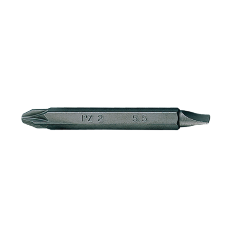 Punta Reversibles POZIDRIV®/Fenda PZ3/7.0x1.2 1/4' KING TONY