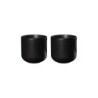 Conjunto de 2 Copos para Chá 200ml – Coppa Kuro