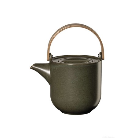Teapot with Wooden Handle 1lt – Coppa Nori