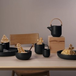 Teapot with Wooden Handle 600ml – Coppa Kuro