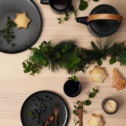 Teapot with Wooden Handle 600ml – Coppa Kuro