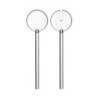 Salad Servers Clear - Tiffany