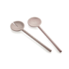 Salad Servers Taupe - Tiffany