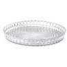 Tabuleiro Redondo Transparente - Tiffany