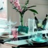 Set de 2 Pratos de Aperitivos Transparente - Tiffany