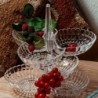 Set de 2 Pratos de Aperitivos Transparente - Tiffany