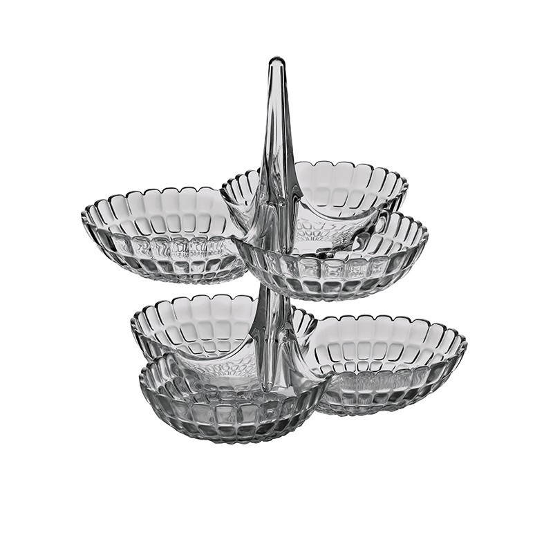 Juego de 2 Entremesos Gris - Tiffany