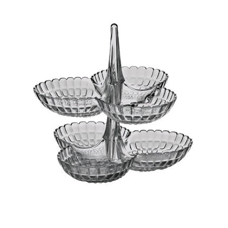 Set of 2 Hors D'Oeuvres Dishes Grey - Tiffany