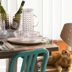 TAÇA 12CM TIFFANY TRANSPARENTE