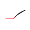 Professional Silicone Edge Flat Turner Cerise