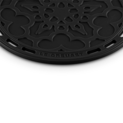 Base para Quentes Redondo 20cm Preto Onyx