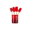 SET 4 ESPATULAS CRAFT + BOTE CEREZA