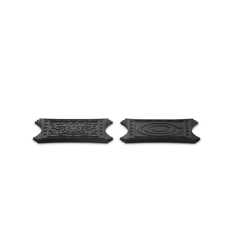 SET 2 SALVAMANTELES IMANTADOS NEGRO