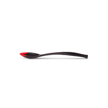 Professional Silicone Edge Slotted Spoon Cerise - Bi-Revolution