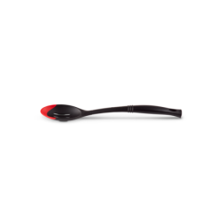 Professional Silicone Edge Slotted Spoon Cerise - Bi-Revolution