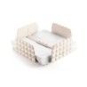 Square Table Napkin Holder Milk White - Tiffany