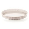 Tabuleiro Redondo Branco Leite - Tiffany