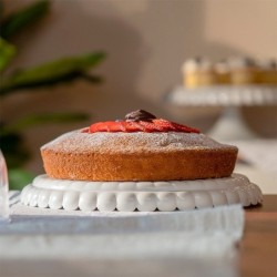 Small Cake Serving Set Milk White - Tiffany