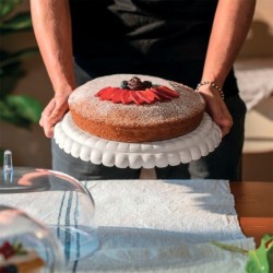 Juego para Torta Pequeño Blanco Leche - Tiffany
