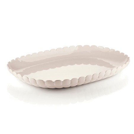 Tabuleiro Grande Branco Leite - Tiffany