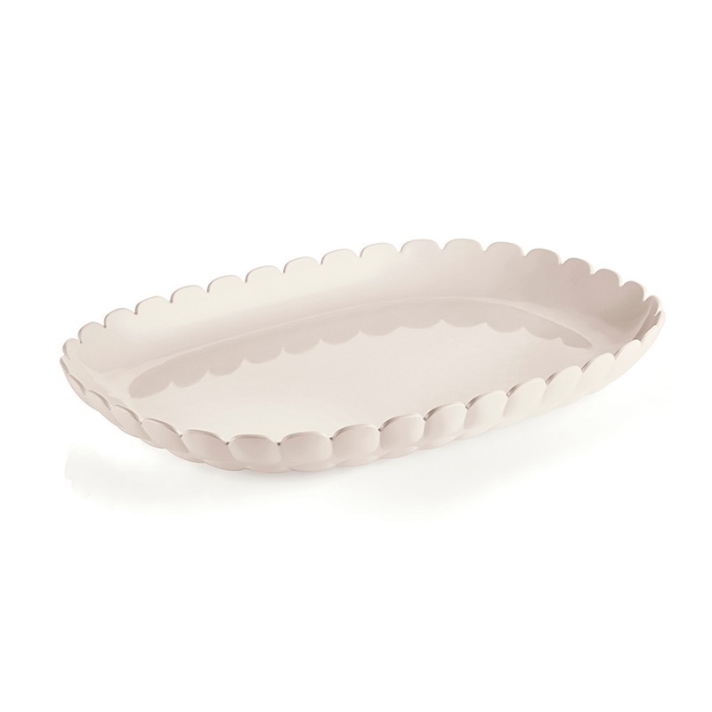 Bandeja Média Blanco Leche - Tiffany Bandeja Média Blanco Leche - Tiffany