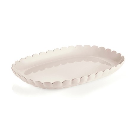 Tabuleiro Médio Branco Leite - Tiffany