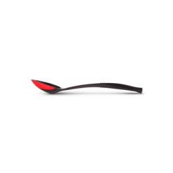Silicone Edge Serving Spoon Cerise