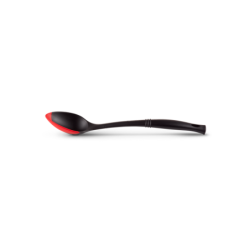 Silicone Edge Serving Spoon Cerise