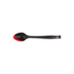 Silicone Edge Serving Spoon Cerise