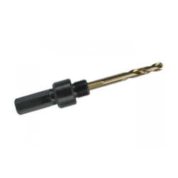 Porta Asiento Incluyendo Broca Guía Para Coronas Perforadoras Bimetal HSSE-CO 8 RUKO (Ø14,0 - 30,0mm)