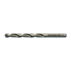 Broca Guía HSSE-Co 5, Rectificada Ø 6,35 x 102,0mm Y Con Split Point Según DIN 1412 C RUKO