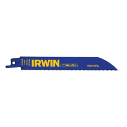 IRWIN WELDTEC Metal Cutting Bi-Metal Reciprocating Blade 818R 200 mm, 18 TPI (25un.)