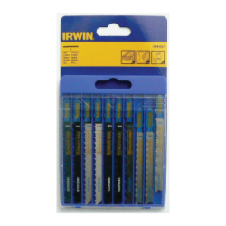 Juego de Hojas de Sierra de Calar para Metal y Madera con Vástago en T IRWIN (10un.)