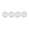 Conjunto de 4 Bolas Prata ø6cm - Deko