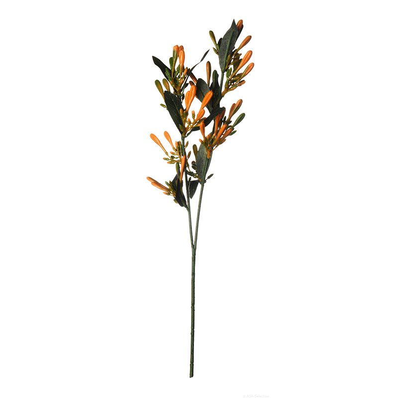 Artificial Honeysuckle Twig Orange 41cm - Deko Artificial Honeysuckle Twig Orange 41cm - Deko