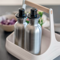 Garrafa Azeite/Vinagre 330ml - Perfect Dressing Steel Edition