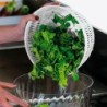 Salad Spinner with Lid Ø26cm White - Spin&Store
