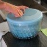 Salad Spinner with Lid Ø26cm Matt Blue - Spin&Store