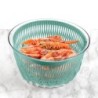 Salad Spinner with Lid Ø26cm Green - Spin&Store