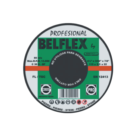 Disco de Corte Pedra 178 x 3 x 22 mm BELFLEX