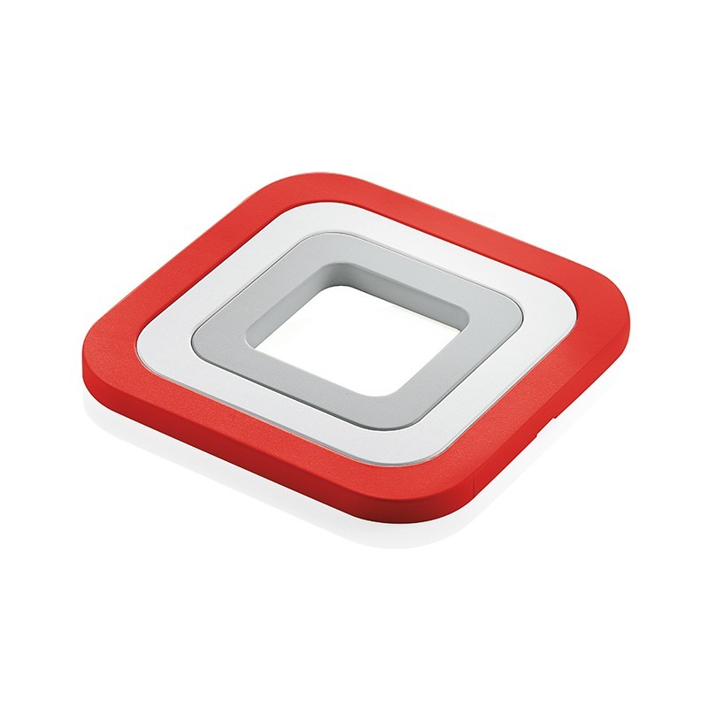 Set of 3 Trivets Red