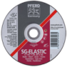 Discos De Rebarbar Linha Alto Rendimento SG-Elastic Aço PFERD E 230-4,1 ZA 30 S SG Pipe/22,23