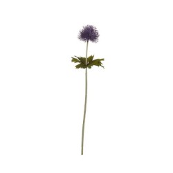 Artificial Pompon Twig Blue 36,5cm - Deko